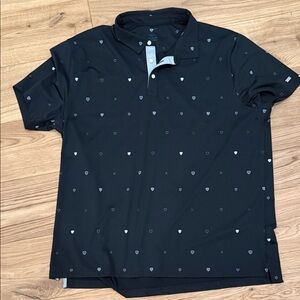 Men's Black NIKE Polo Golf Shirt